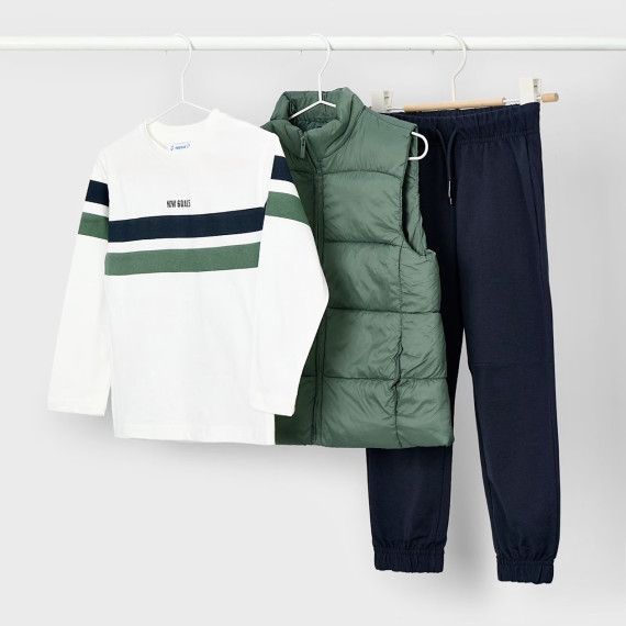 MAYORAL ΣΕΤ 3 ΒΜΧ ΜΕ ΓΙΛΕΚΟ ΜΠΟΥΦΑΝ ΜΠΛΟΥΖΑ ΠΑΝΤΕΛΟΝΙ