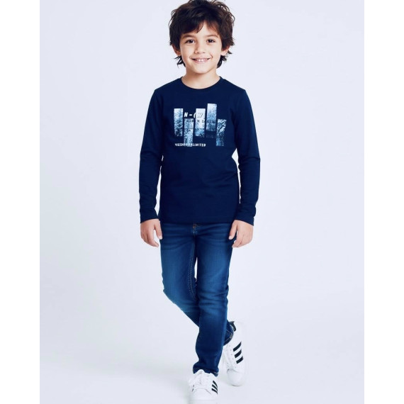 JOYCE μπλούζa από πολύ μαλακό βαμβακερό ύφασμα