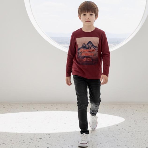 JOYCE μπλούζa από πολύ μαλακό βαμβακερό ύφασμα