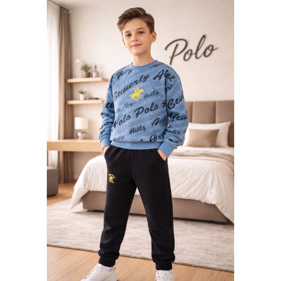 POLO ΣΠΟΡ ΣΥΝΟΛΟ ΑΠΟ ΠΟΛΥ ΜΑΛΑΚΟ ΕΛΑΣΤΙΚΟ ΦΟΥΤΕΡ ΥΦΑΣΜΑ