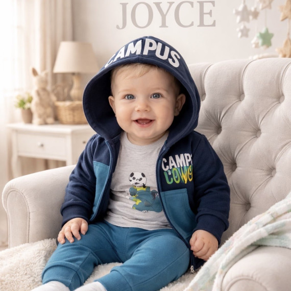 JOYCE ΣΥΝΟΛΟ 3 ΤΕΜΑΧΙΩΝ ΜΕ ΖΑΚΕΤΑ-ΜΠΛΟΥΖΑ ΠΑΝΤΕΛΟΝΙ