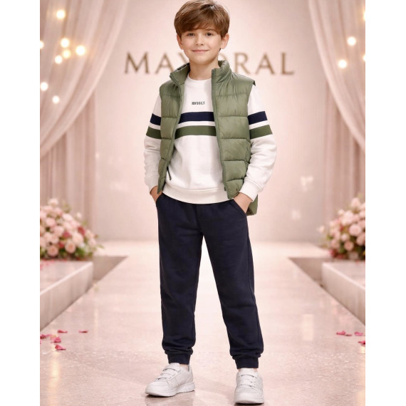 MAYORAL ΜΠΟΥΦΑΝ ΑΜΑΝΙΚΟ ΜΠΛΟΥΖΑ ΚΑΙ ΣΠΟΡ ΠΑΝΤΕΛΟΝΙ ΟΛΟΚΛΗΡΩΜΕΝΟ ΣΥΝΟΛΟ 3 ΤΜΧ.