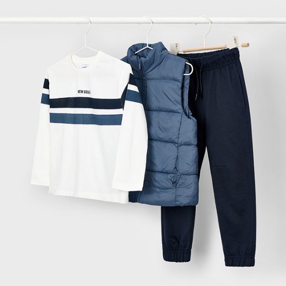 MAYORAL ΜΠΟΥΦΑΝ ΑΜΑΝΙΚΟ ΜΠΛΟΥΖΑ ΚΑΙ ΣΠΟΡ ΠΑΝΤΕΛΟΝΙ ΟΛΟΚΛΗΡΩΜΕΝΟ ΣΥΝΟΛΟ 3 ΤΜΧ.