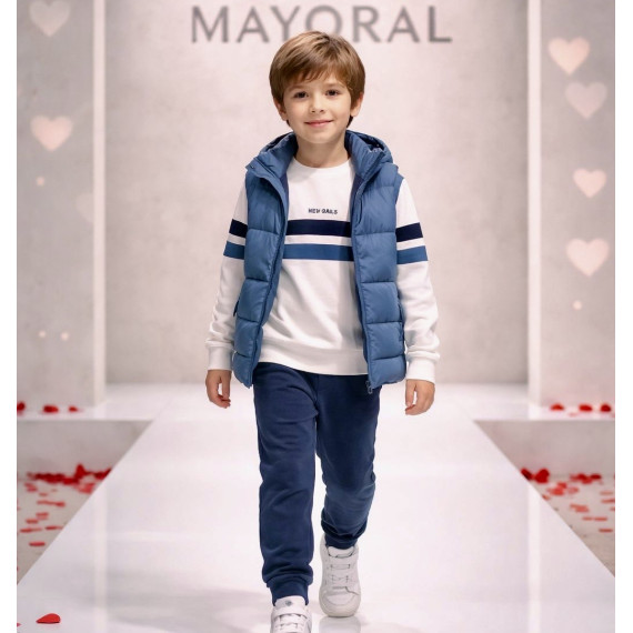 MAYORAL ΜΠΟΥΦΑΝ ΑΜΑΝΙΚΟ ΜΠΛΟΥΖΑ ΚΑΙ ΣΠΟΡ ΠΑΝΤΕΛΟΝΙ ΟΛΟΚΛΗΡΩΜΕΝΟ ΣΥΝΟΛΟ 3 ΤΜΧ.