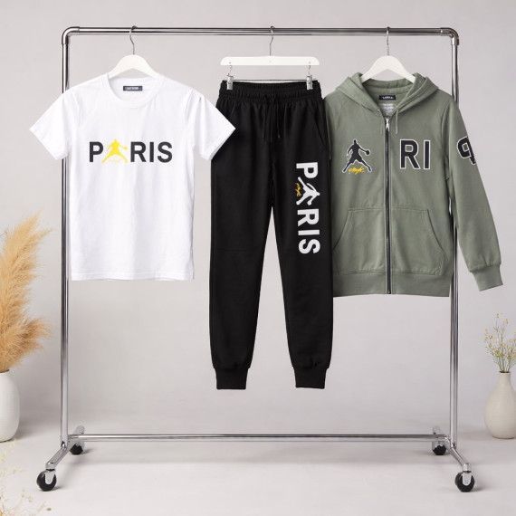 AKO ΣΕΤ 3 ΤΕΜΑΧΙΩΝ ΖΑΚΕΤΑ ΜΠΛΟΥΖΑ ΠΑΝΤΕΛΟΝΙ